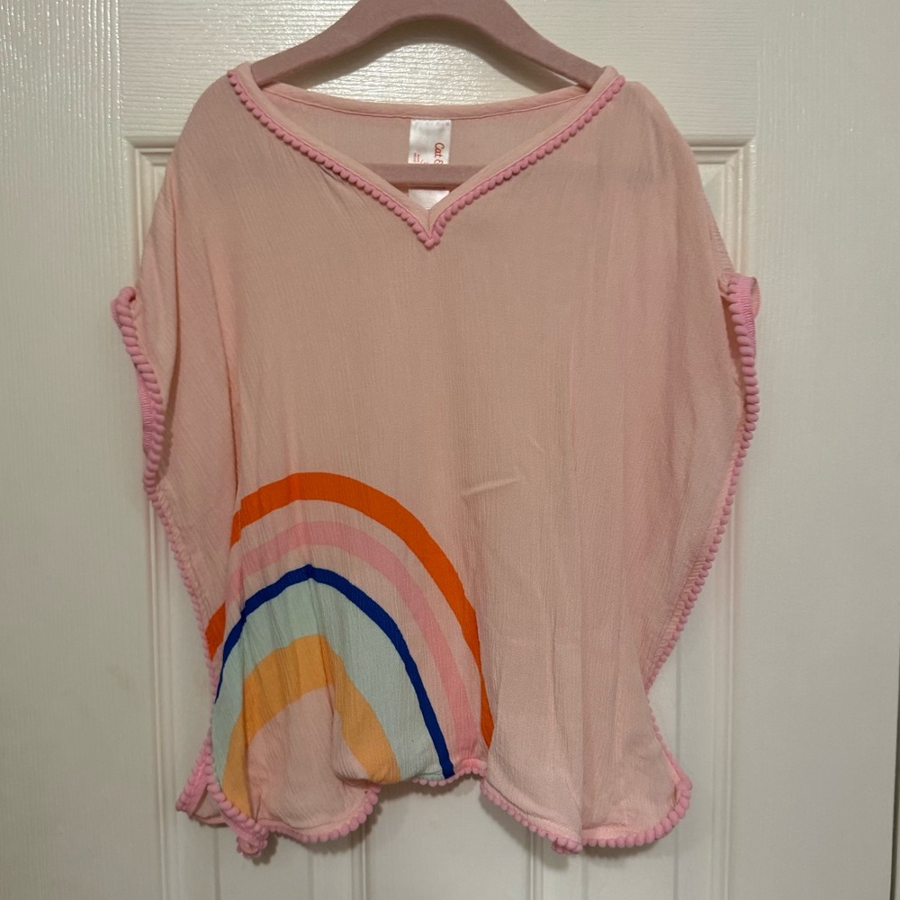 Cat & Jack Rainbow Swim Cover Up 2T-3T